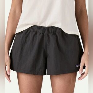 Patagonia Women's Barely Baggies Black Shorts 2.5”